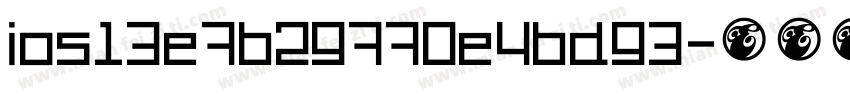 ios13e7b29770e4bd93字体转换