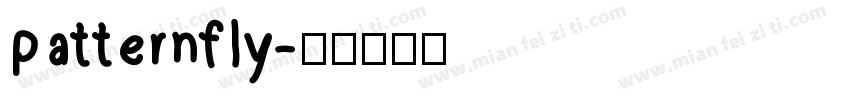 patternfly字体转换