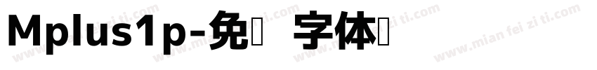 Mplus1p字体转换