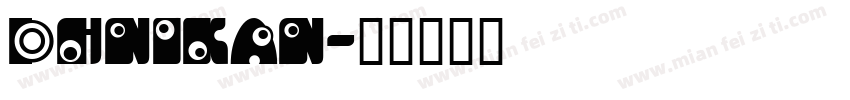 dhnikan字体转换