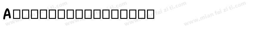 AkazukinPop字体转换