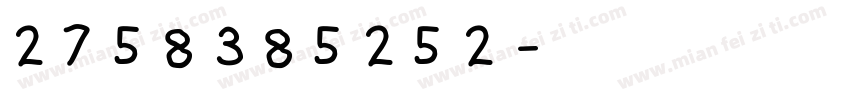 2758385252字体转换