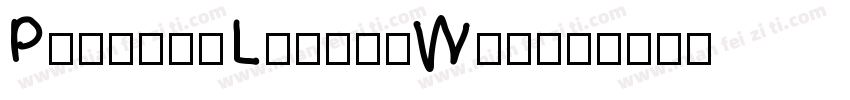 PremierLeagueW01字体转换