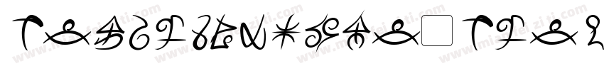 DevilsTongue3DLeftalic-VGGqZ字体转换