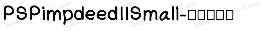 PSPimpdeedIISmall字体转换