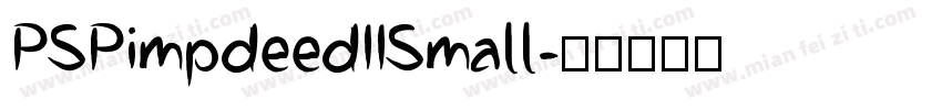 PSPimpdeedIISmall字体转换