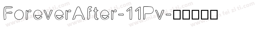 ForeverAfter-11Pv字体转换