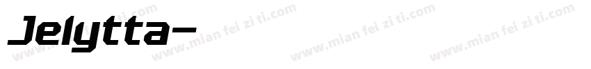 Jelytta字体转换