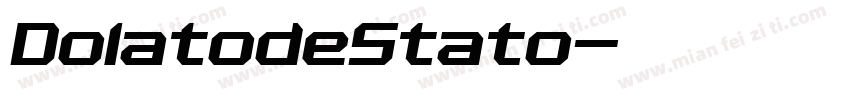 DolatodeStato字体转换
