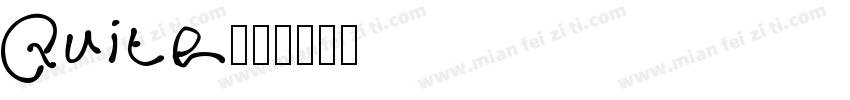 Quite字体转换