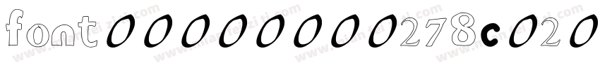 font00000000278c020a字体转换