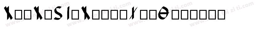 Arual20NarrowBold字体转换