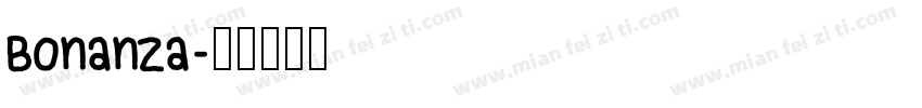 Bonanza字体转换
