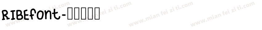 RIBEfont字体转换