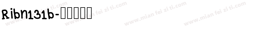 Ribn131b字体转换