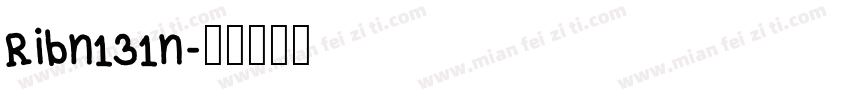 Ribn131n字体转换