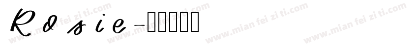 Rosie字体转换