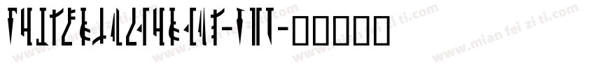 FoxscriptNormal-E3j字体转换