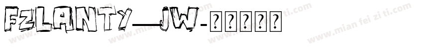 fzlanty—jw字体转换