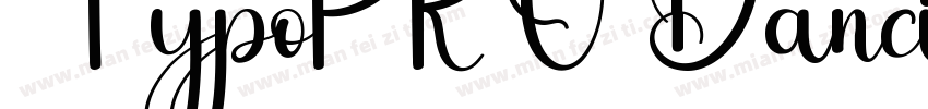 TypoPRO-Dancing字体转换
