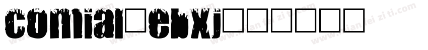 Comial-EBXj字体转换