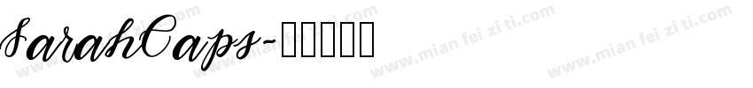SarahCaps字体转换