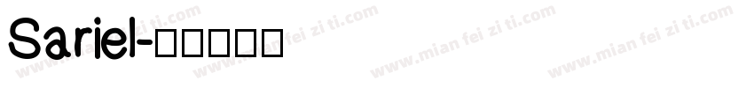 Sariel字体转换