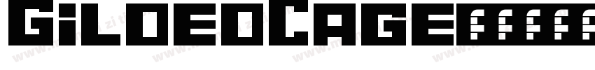 GildedCage字体转换