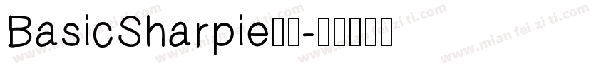 BasicSharpie字体字体转换