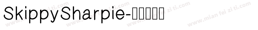 SkippySharpie字体转换