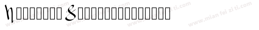 HatshowsSignature字体转换