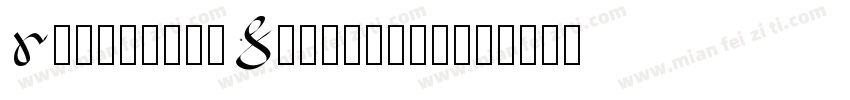 RosterdamSignature字体转换