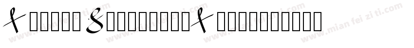 TrullySignatureTrial字体转换