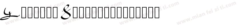 YonittaSignature字体转换