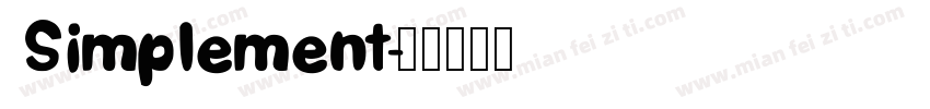 Simplement字体转换