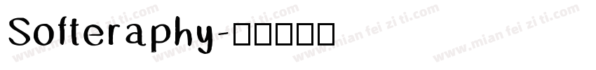 Softeraphy字体转换