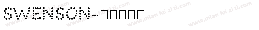 SWENSON字体转换