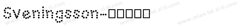 Sveningsson字体转换