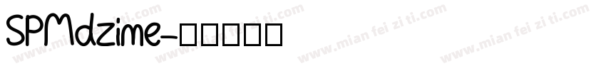 SPMdzime字体转换