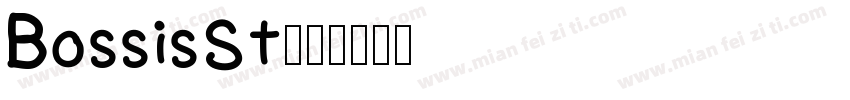 BossisSt字体转换