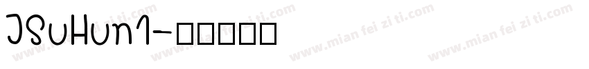 JSuHun1字体转换