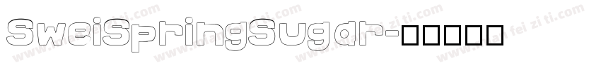 SweiSpringSugar字体转换