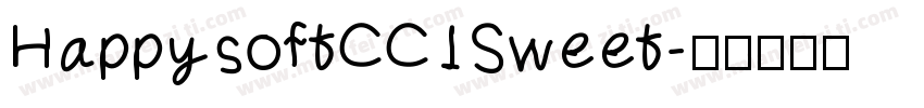 HappysoftCC1Sweet字体转换