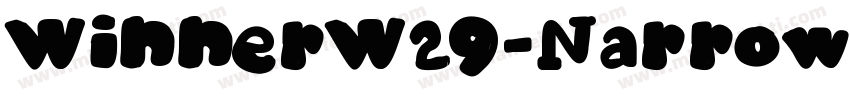 WinnerW29-NarrowMedi字体转换