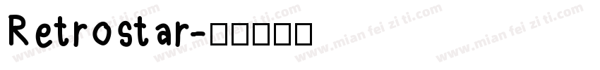 Retrostar字体转换