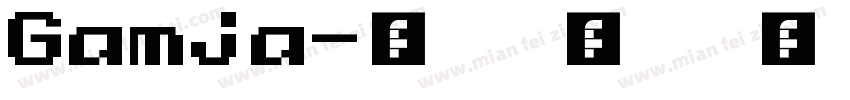 Gamja字体转换