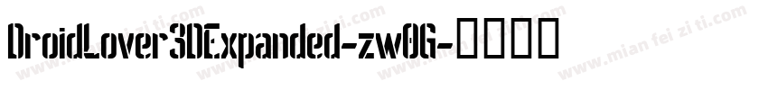DroidLover3DExpanded-zw0G字体转换