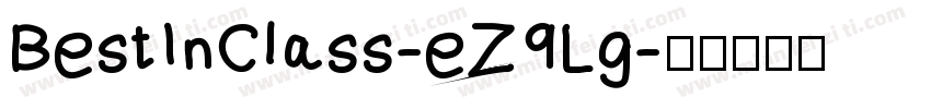 BestInClass-eZ9Lg字体转换