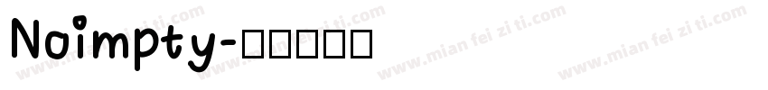 Noimpty字体转换