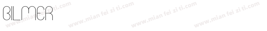 Bilmer字体转换